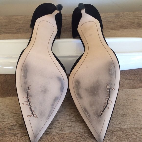 SAM EDELMAN Telsa D'Orsay Suede Pumps, 10.5 - Picture 7 of 10